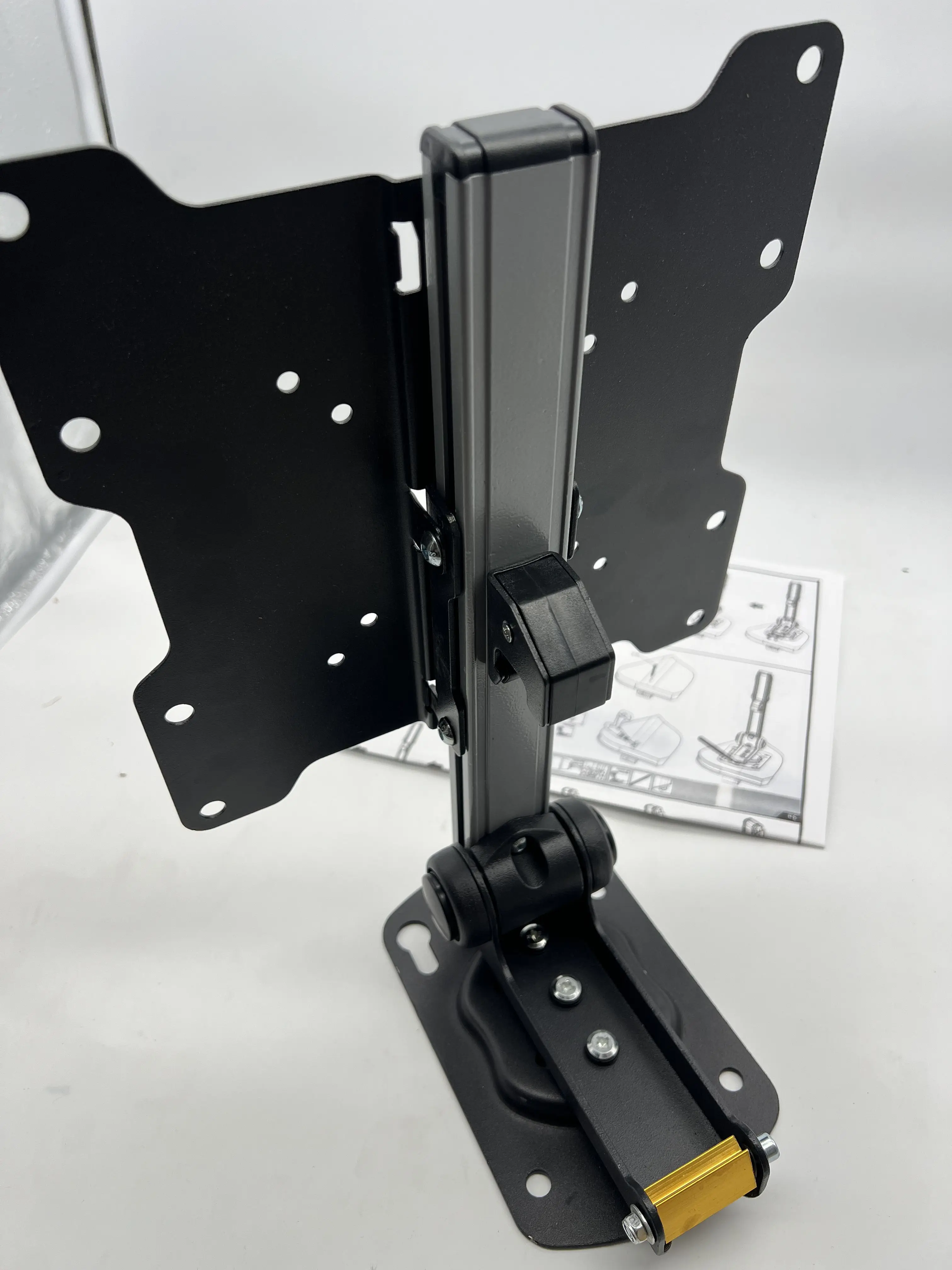 RV TV Wall Mount Bracket Below 40 Inch Folding Ceiling Caravan Kitchen Dining Car Accessories TV Bracket