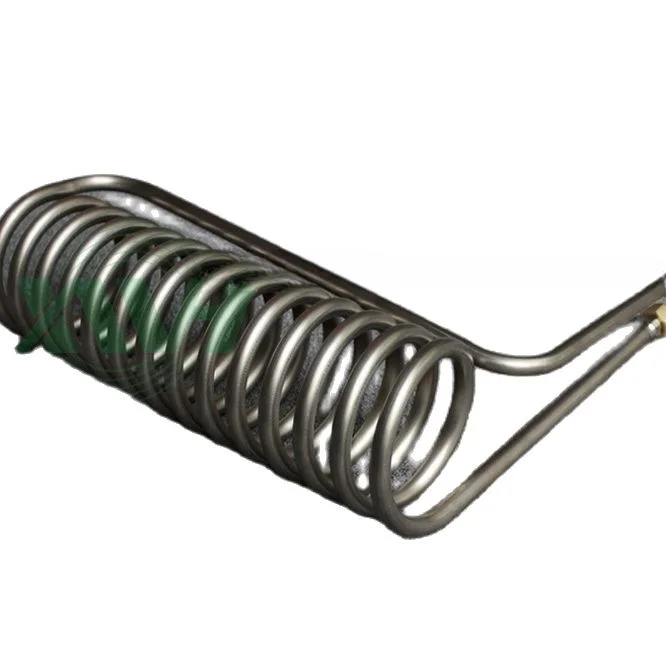 

Titanium Tube Coil Evaporator for 1P 1.5 2 2.5 3 5P Aquarium Chiller Heat Exchanger Fish Tank In Seafood Pond