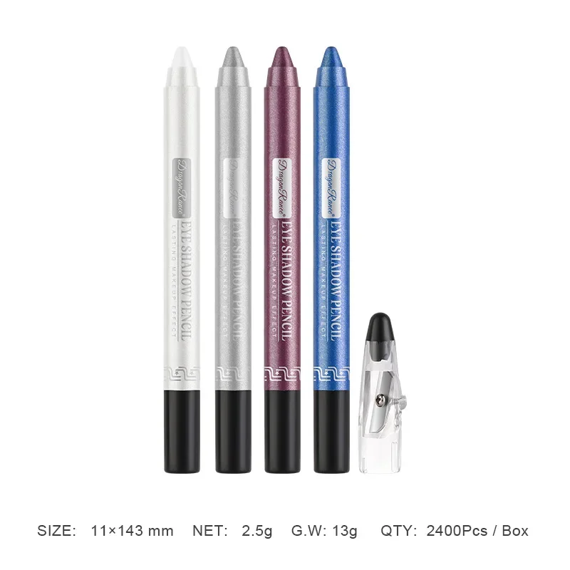 12 Color Highlighter Eyeshadow Pencil Waterproof Glitter Matte Nude Eye Shadow Makeup Pigment Cosmetics Blue White Eyeliner Pen eyeshadow pencil eyeshadow pen matte eyeshadow