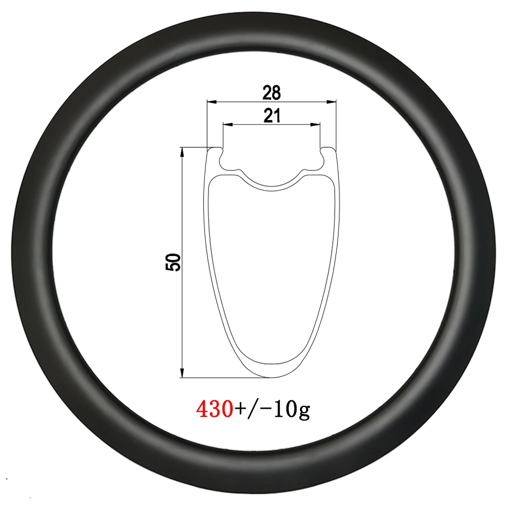 700C 30/35/40/45/50/55/60mm deep carbon rim for road bike disc tubeless 28mm wide 21mm inner 20 21 24 28 32 36 holes UD 3K 12K 4