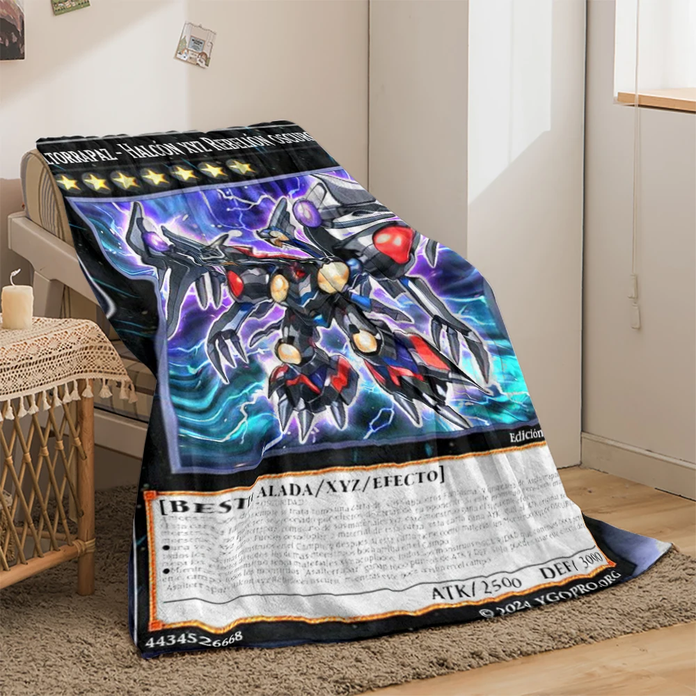 Dark Magician Throws Blanket Super Soft mythical fantasy kawaii Blanket for Travel Bedding CouchBirthday Gift Sofa Bed Blanket 5