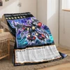 Dark Magician Throws Blanket Super Soft mythical fantasy kawaii Blanket for Travel Bedding CouchBirthday Gift Sofa Bed Blanket 5