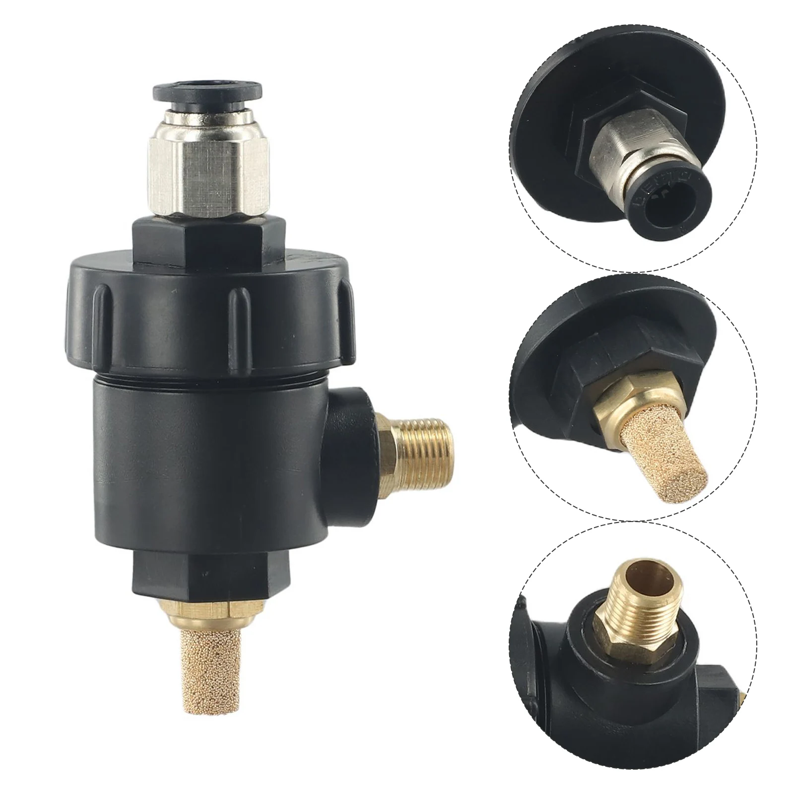 G1/8 Tire Changer Quick Relief Valve Bead Breaker Release Dump Valve Tire Dismantling Machine Safety Changer