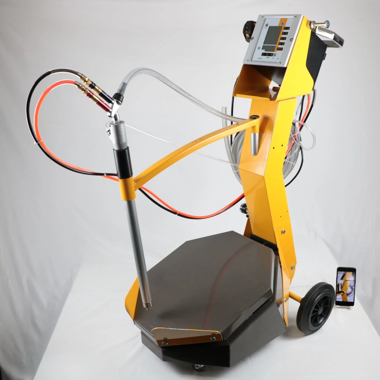 Fast Changing Color Spray Machine Unit with Vibrating Box, Feed for Epoxy Painti