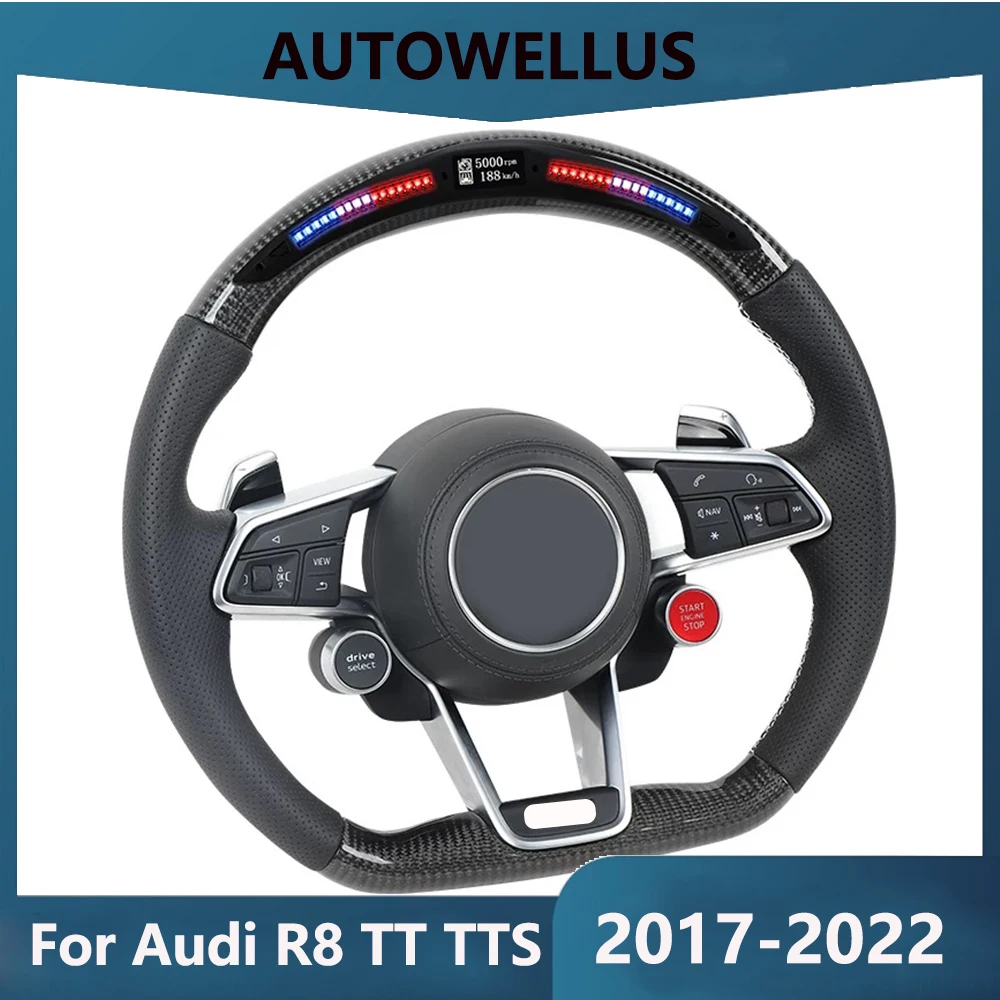 

Рулевое светодиодный о из углеродного волокна для Audi R8 TT TTS, Модель 2016-2022