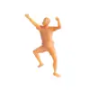 1/64 Rock Climbing Figures Desktop Ornament Collections Fairy Garden Diorama Scenery Train Railway Model Figurines Ornaments 5