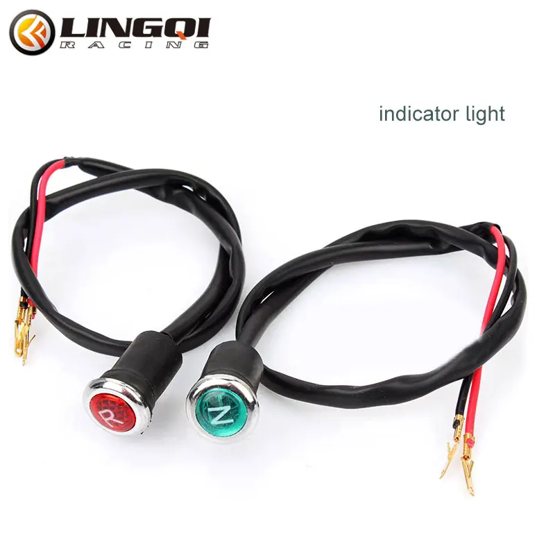 

LING QI Motorcycle Reverse Indicator Light Waterproof Flasher Neutral Blinker Lights Lamp For Dirt Pit Bike Motocross