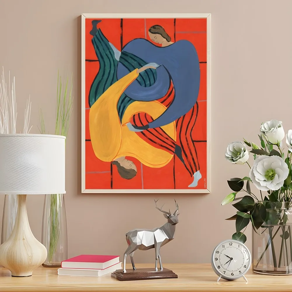 S-Sofia L-Linden Kunst Malerei Design Poster Wand Druck Wasserdicht Dusche Zimmer Hause Schlafzimmer Dekor Geschenk – Detail 6