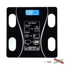  Body Fat Scale Smart Wireless Digital Bathroom Weight Scale Body Composition Analyzer With Smartphone App Bluetooth-compatible 