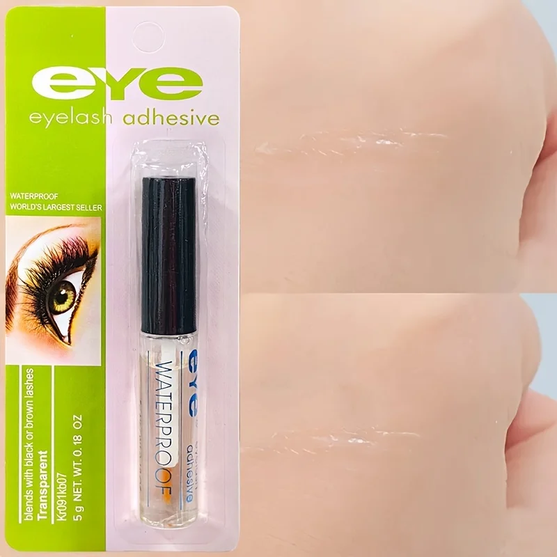 5g Waterproof Long-Lasting Eyelash Adhesive Transparent Self-Adhesive Glue for False Eyelashes Eyelash Extensions