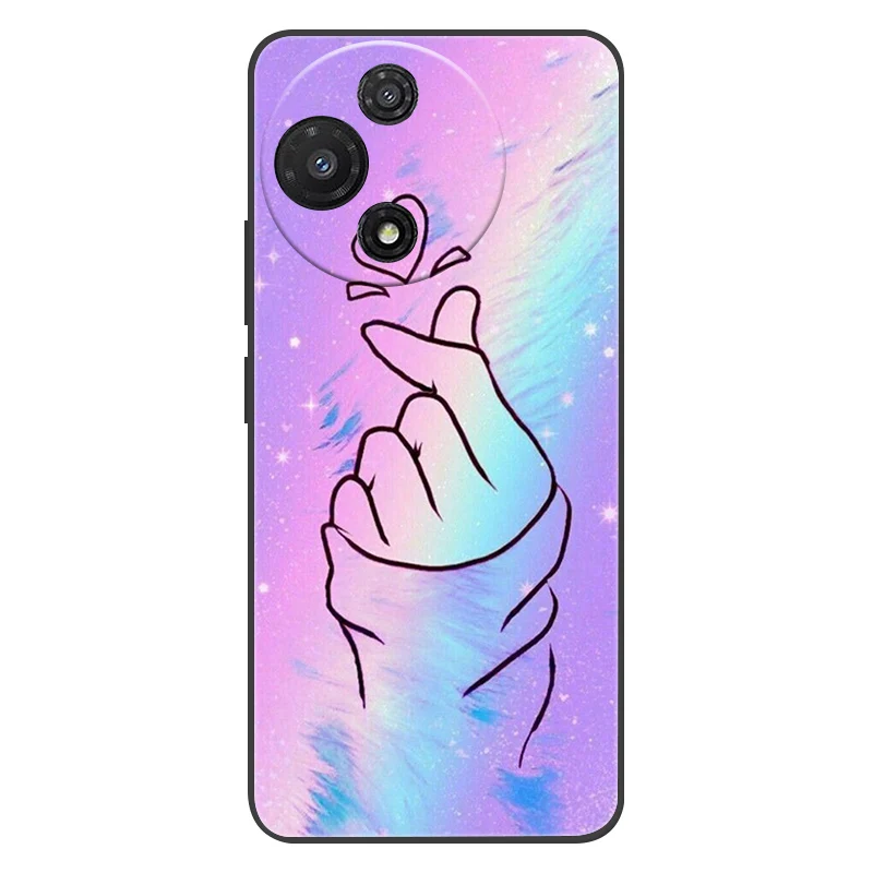 Luxury Silicone Space Soft Bumper Phone Case - Fashionable TPU Shell Cover