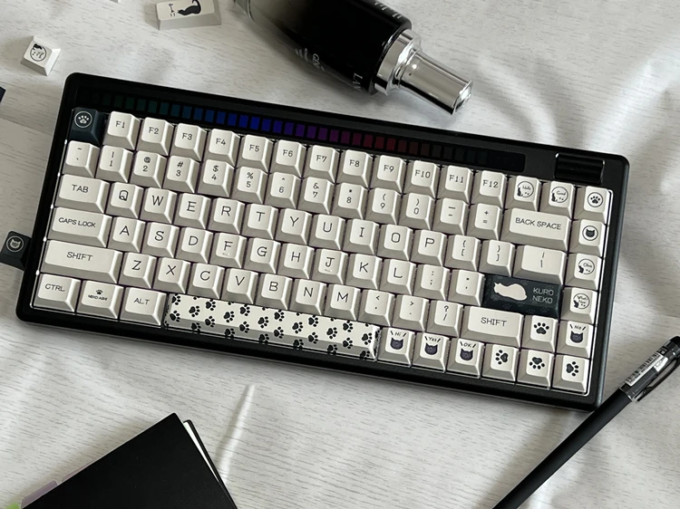 pbt tintura subbed keycaps cherry perfil keycap para 61 64 68 87 980 104 hhkb