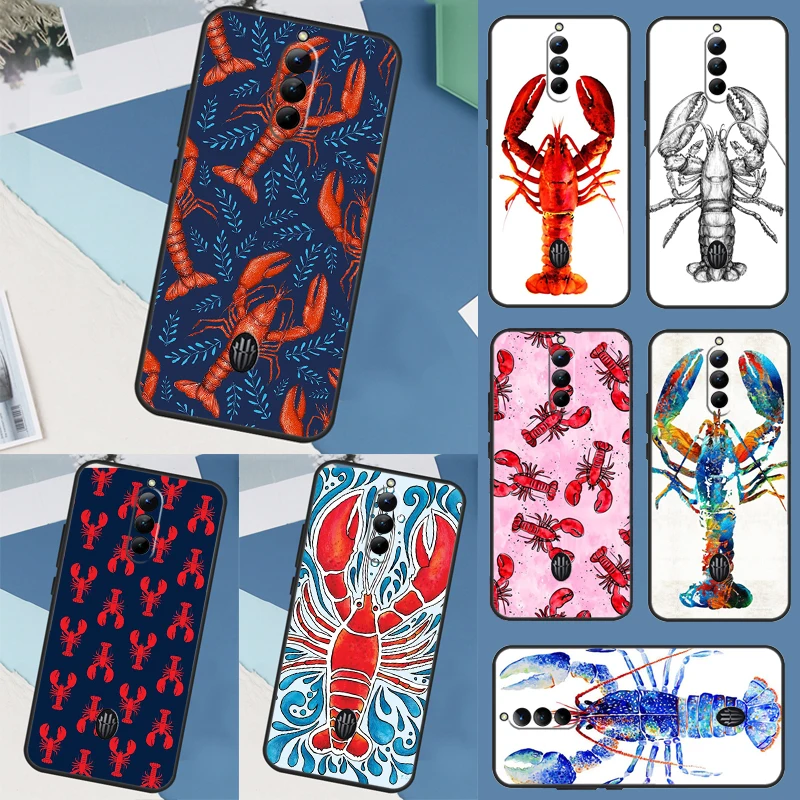 Animal Lobster Classic Per Zte Red Magic 8 Pro Plus Custodia Per Nubia Redmagic 6 7 Pro 5G 5S 6R 6S 7S Pro Soft Cover