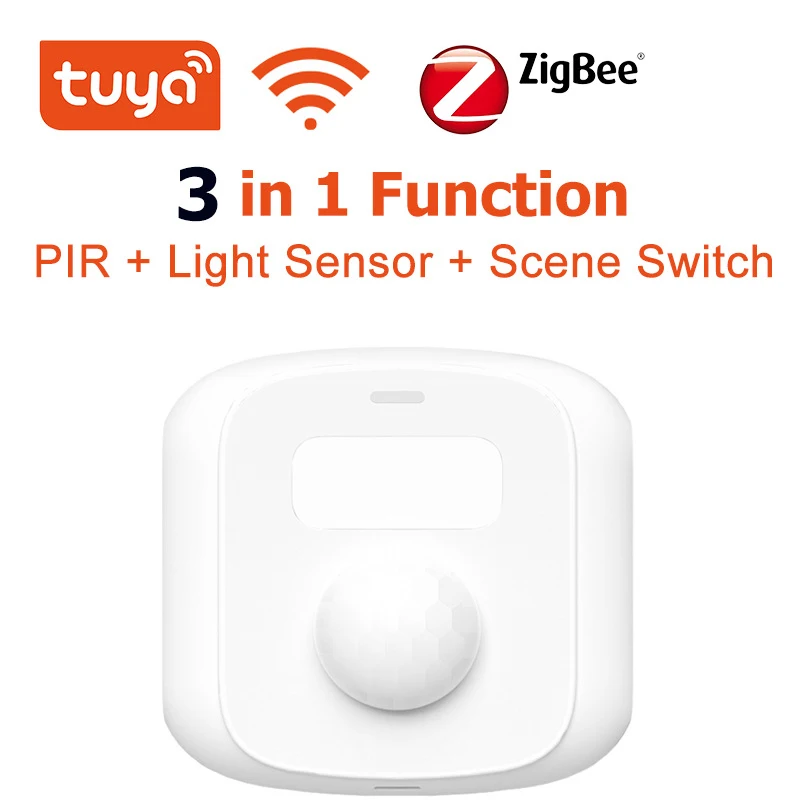 Tuya Wifi /zigbee 3in1 Smart Motion Sensor Light Scene Switch 3v Human
