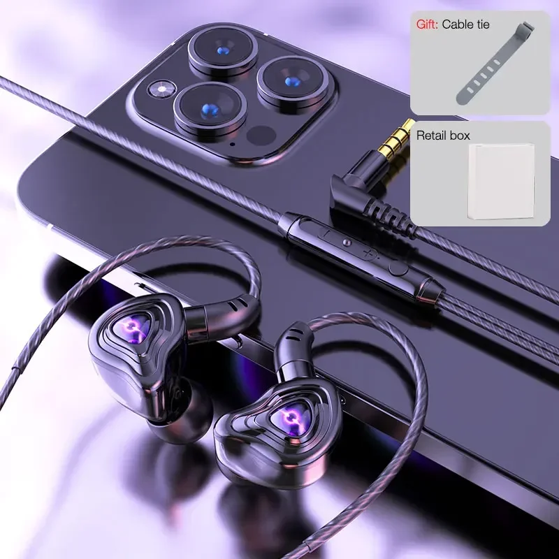 Enhanced Product Title:  
EARDECO Bass Stereo In-Ear Sport Earphones with Microphone