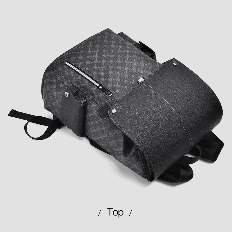 New Shoulder Bag for Men's Leisure Printing Business Commuting Computer Bag Large Capacity Business Travel Backpack
