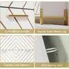 Shoe Cabinet for Entryway,Slim Hidden Shoe Cabinet Storage with 4 Flip Drawer,Large Shoe Rack Organizer Cabinet with Open Storag 3