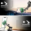 UYUXIO 15W Strong Magnetic Wireless Car Charger Dash Windshield Car Mount Phone Holder Fast Charging for iPhone 16 15 14 13 12