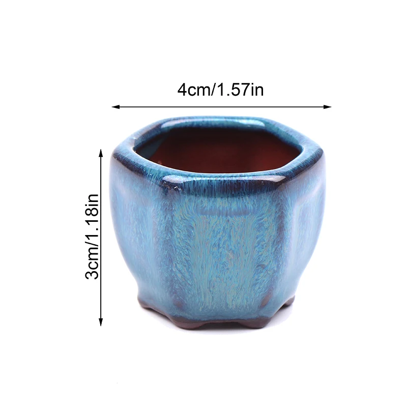 Mini Plant Pots Flower Pot With Holes Garden Chinese Style Bonsai Flowerpot Purple Sand Craft Plant Pot Planter Home Decoration flower pot,plant pot