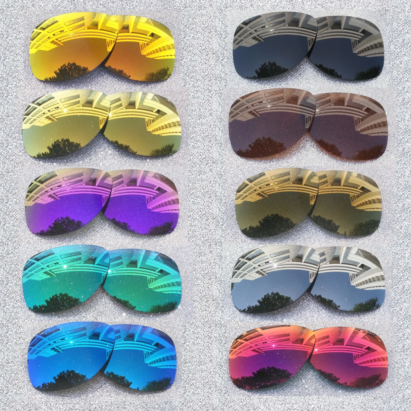 HDTAC Polarized Replacement Lenses For Oakley Crosshair New 2012 OO4060