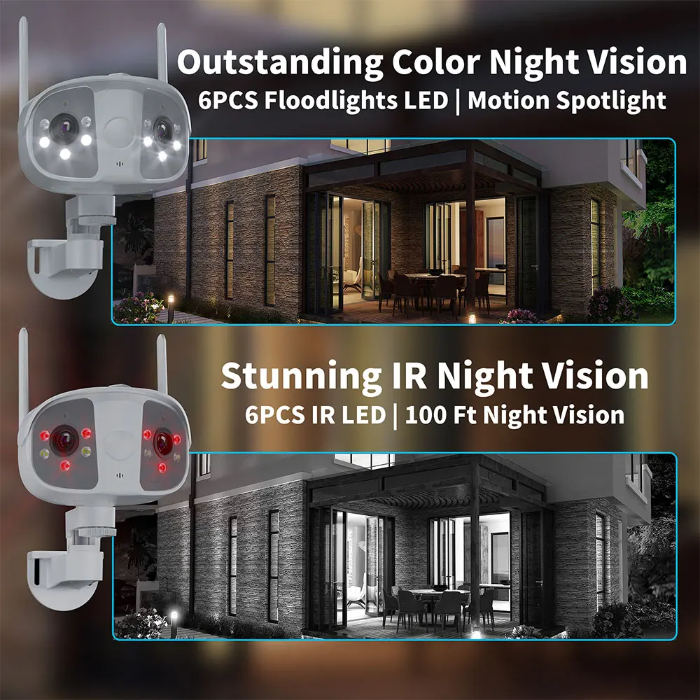    180   IP ī޶, Ai ΰ , ߿ 4MP Ʈ ÷ ߰ ð  ī޶, IPC360, 8MP, 4K