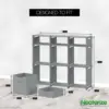 9 Cube Closet Organizers, Includes All Storage Cube Bins, Easy To Assemble Storage Unit With Drawers | Room Organizer For Clothe 2