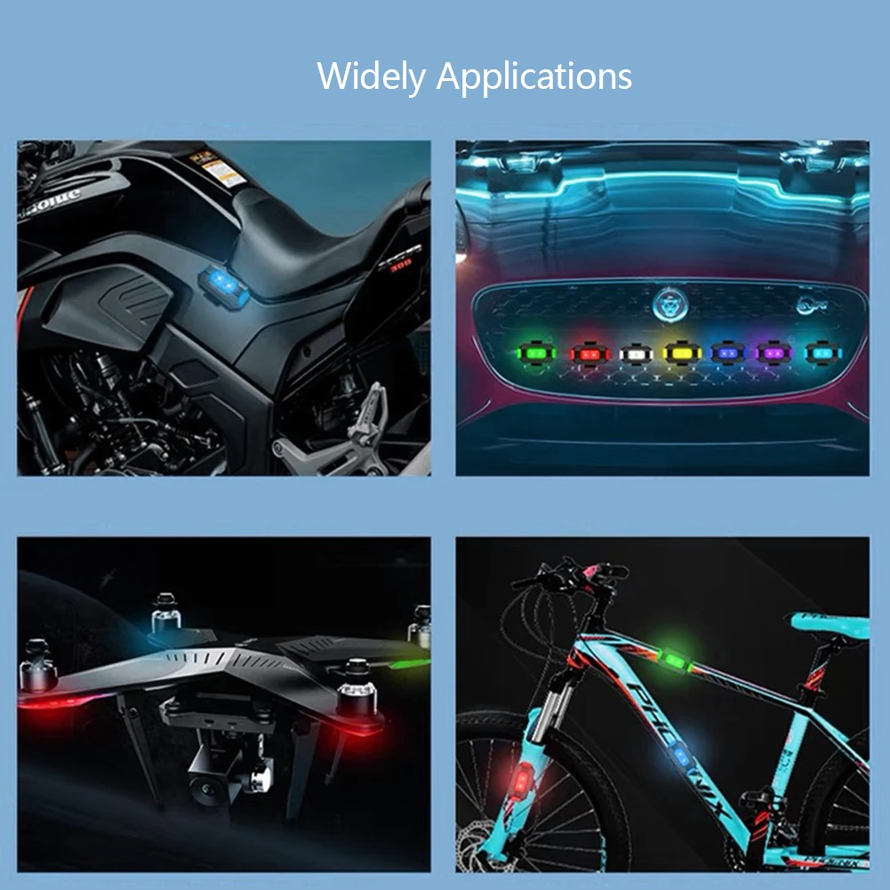 7 Colors Drone Strobe Light USB LED Anti-Collision Bike Tail /Model Aircraft Night Flying Mini Signal Flashing Warning Light 13 S3f29538efc99413093452089aade1c3dQ 7 Colors Drone Strobe Light USB LED Anti-Collision Bike Tail /Model Aircraft Night Flying Mini Signal Flashing Warning Light