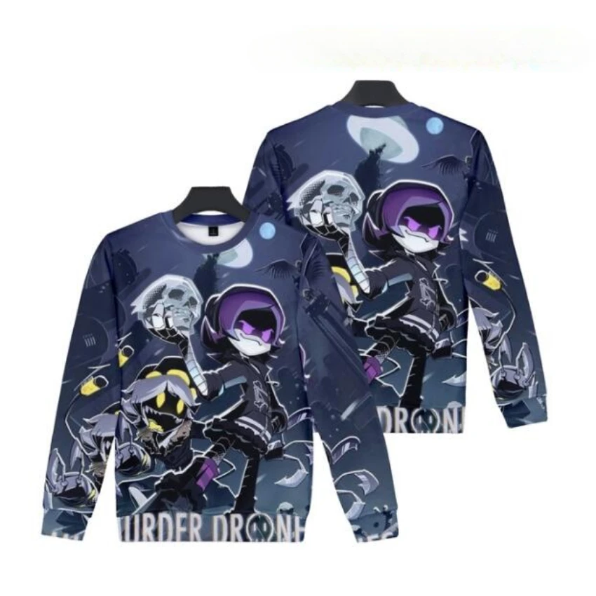 

Anime Murder Drones 3D Print Oversized Hoodie Women Men Long Sleeve Pullover Crewneck Sweatshirt Casual Tracksuit Cosplay