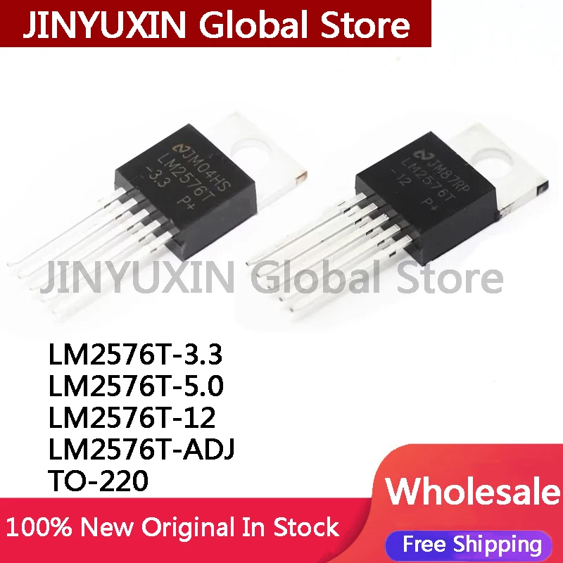 10Pcs-New-LM2576T-3-3-LM2576T-5-0-LM2576T-12-LM2576T-ADJ-LM2576-inline ...