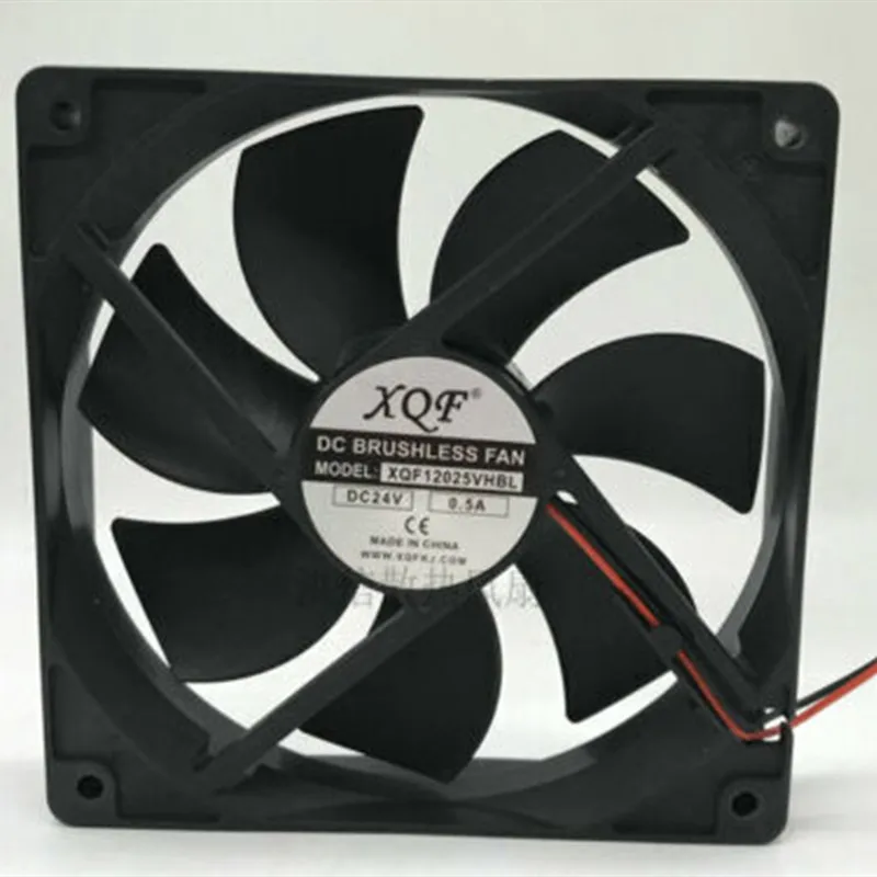 

1 PCS XQF12025VHBL DC 24V 0.5A 12025 12CM 2 Pin