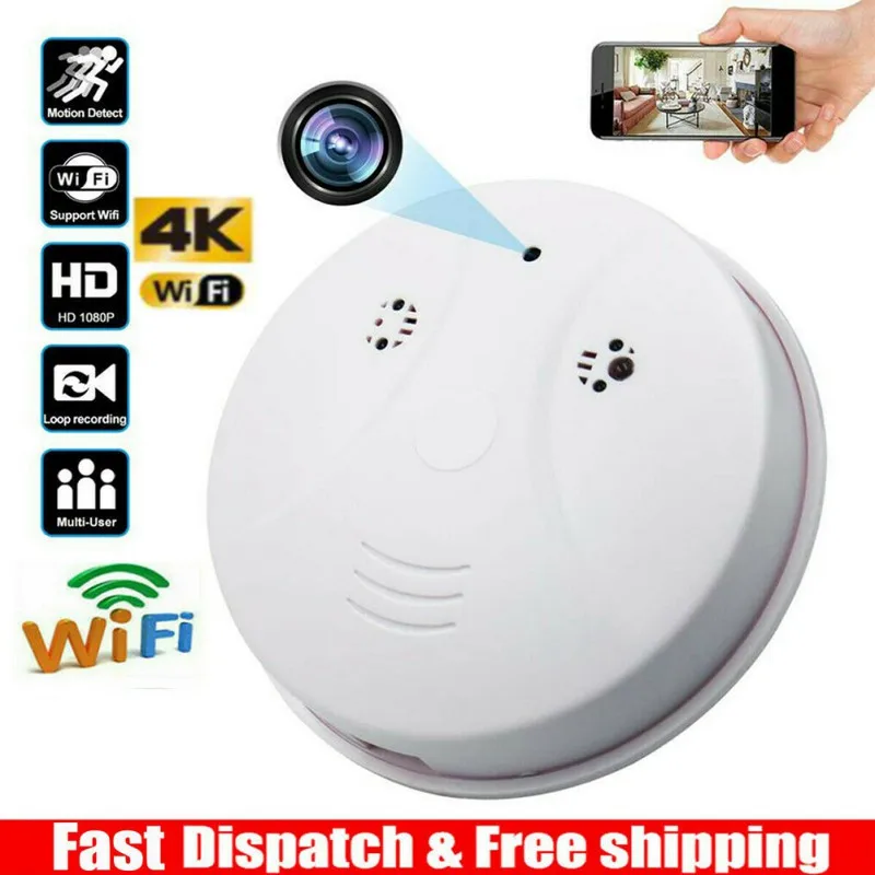 Беспроводная мини-камера видеонаблюдения HD 4K с поддержкой Wi-Fi 128 ГБ tf-карта |