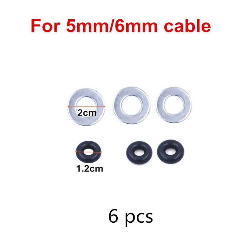 Gym DIY Home-Made Wire Rope Locks Accessories Set Stainless Steel Rings  Joints Lock-in Fitness Pully Cable Machine Steel Wire - AliExpress