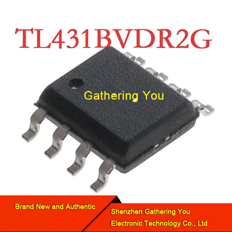 

TL431BVDR2G SOIC-8 Опорное напряжение 2,5-36 в ADJ 1-ма совершенно новое Аутентичное