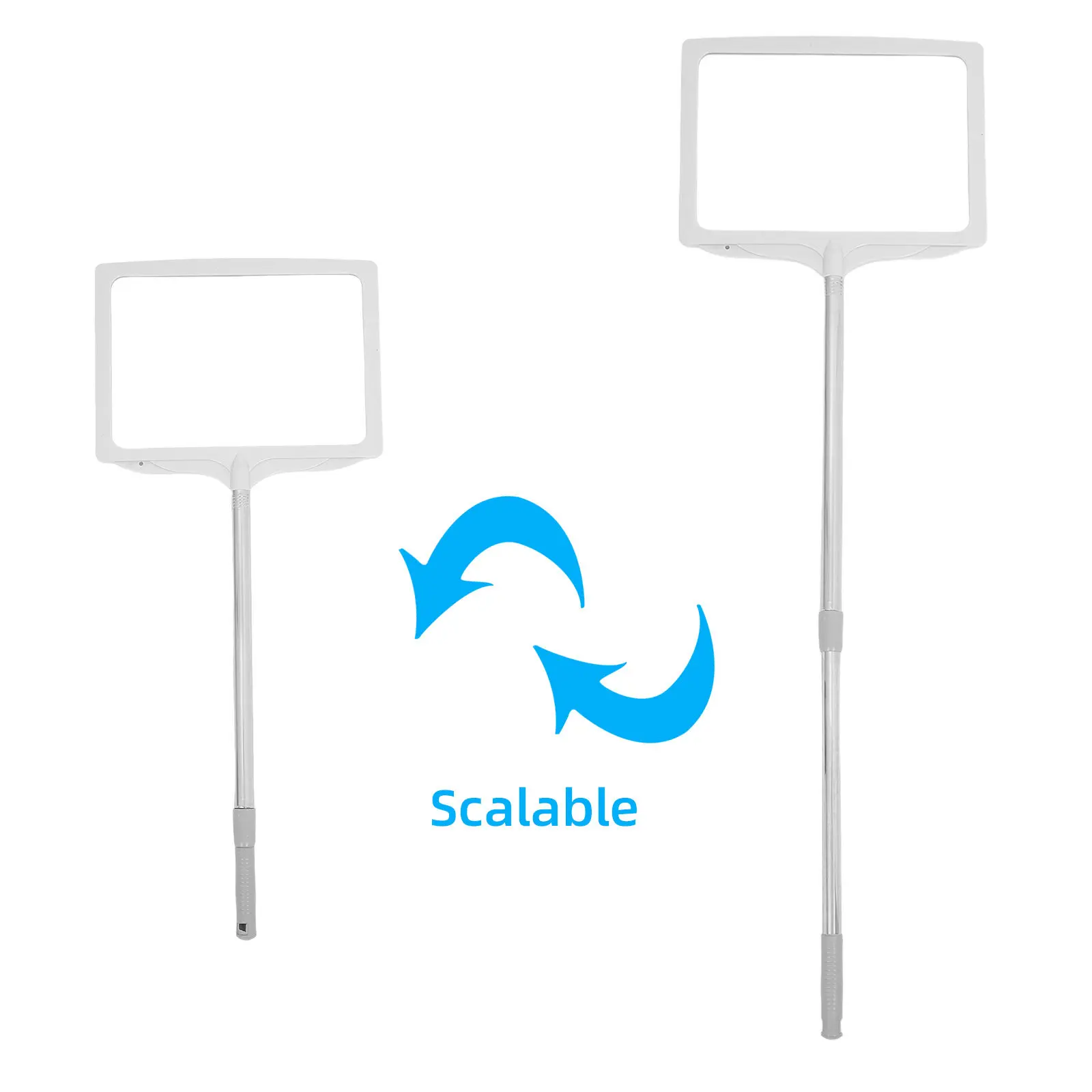 스테인레스 스틸 휴대용 사인 홀더, 공항 픽업, 유치원 행사, 투어 가이드, 교통 정지, 퍼레이드 등 다용도 휴대 가능