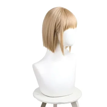 Anime Blue Box Chinatsu Kano Capelli sintetici resistenti al calore Donna Parrucche Cosplay Marrone chiaro per la festa di Halloween + cappuccio a rete