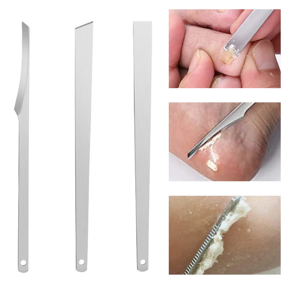 Vroegst Temmen intellectueel 3pc Manicure Tools Pedicure Knife Kit Toe Nail Scraper Foot Dead Skin  Remover Files Ingrown Cuticle Feet Care Pedicure Tools - Foot Care Tool -  AliExpress