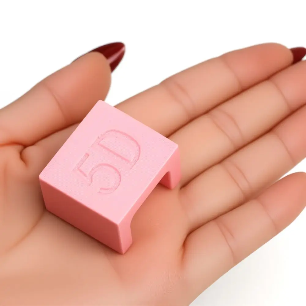 Creative Anti-slip Nail Finger Separator Anti-dirt Portable Nail Separator Reusable 5D Nail DIY Tool for Nail Polish Application