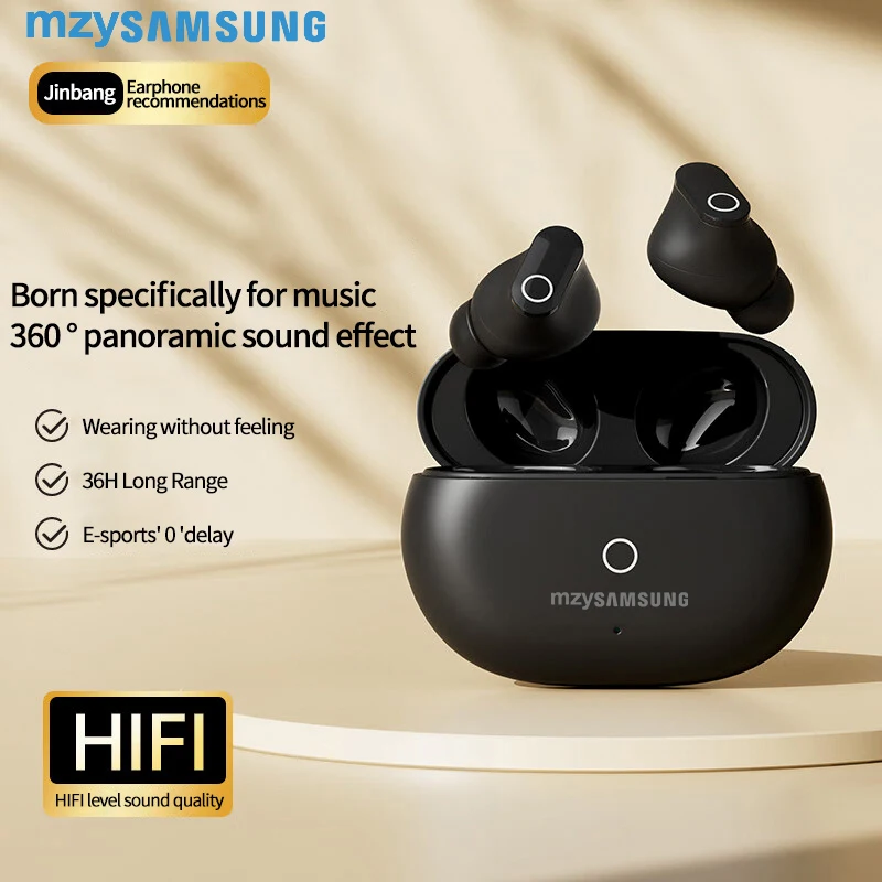 

mzySAMSUNG Wireless Earbuds Bluetooth 5.3 Headphones D68 In Ear Earphones Waterproof Sports Headest Built-in Mic For Phone