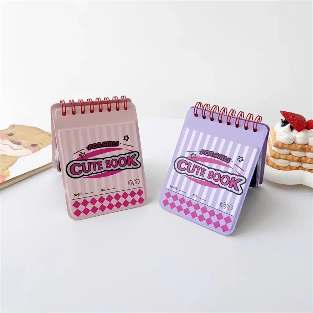 Korean Cute Cartoon Bear Monster Notebook Style Phone Case - Kawaii Girl Gift Cover Shell