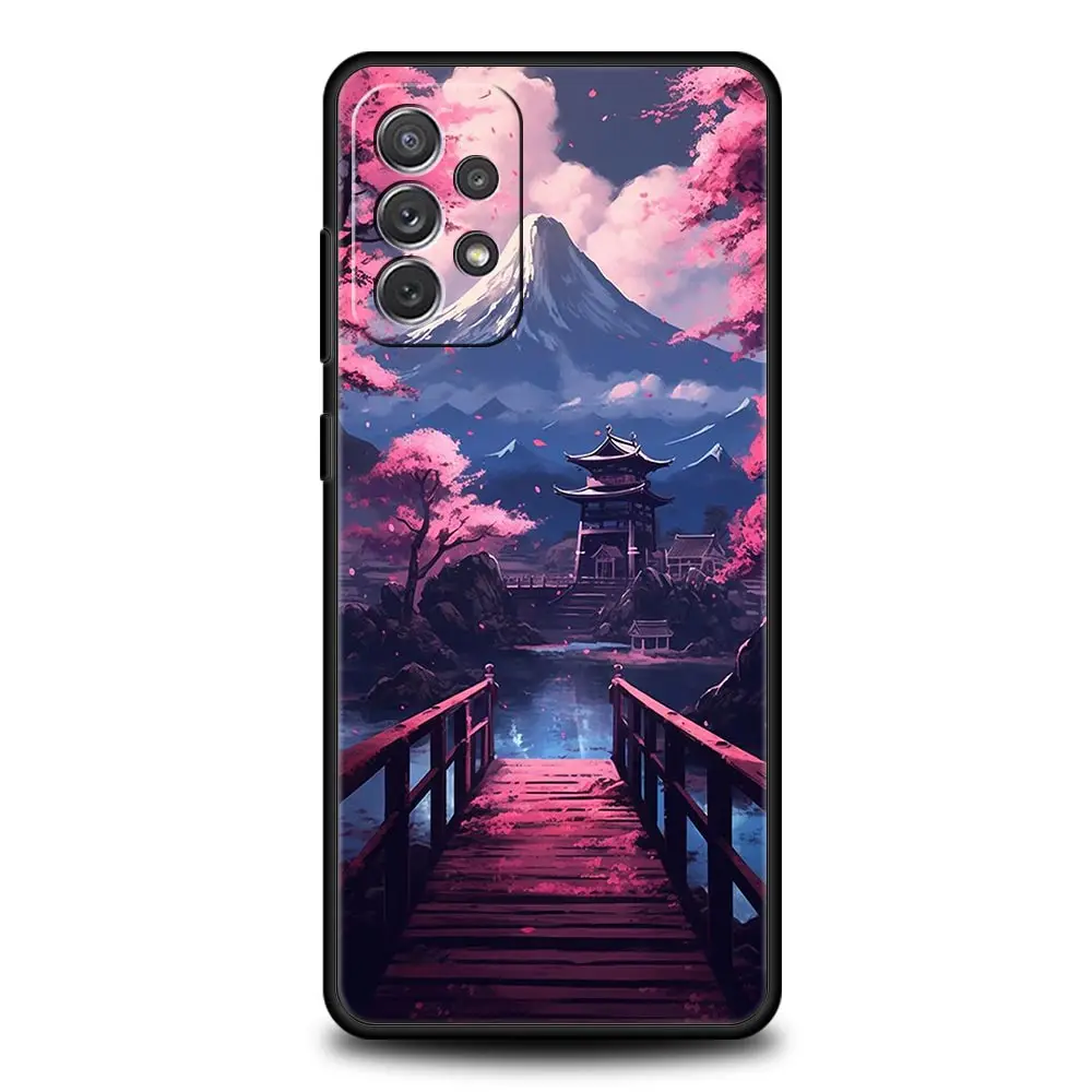 Japanese Landscape Design Phone Case Cover