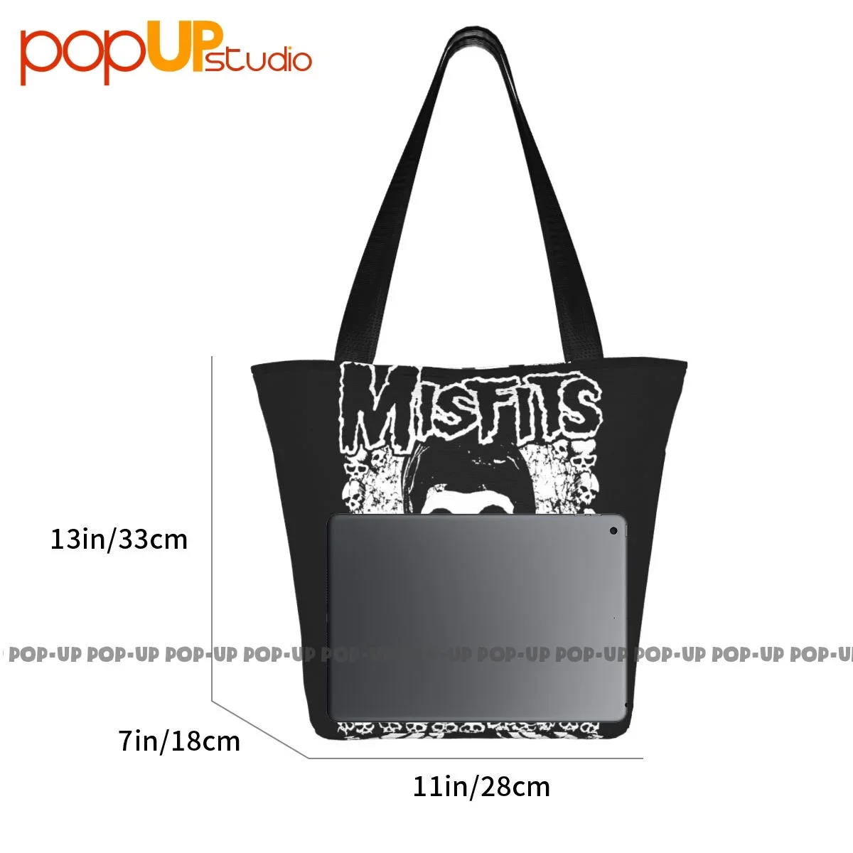 I Want Your Skulls Misfits Cute Handbags Tote Bag Shopping Bag Eco-Friendly