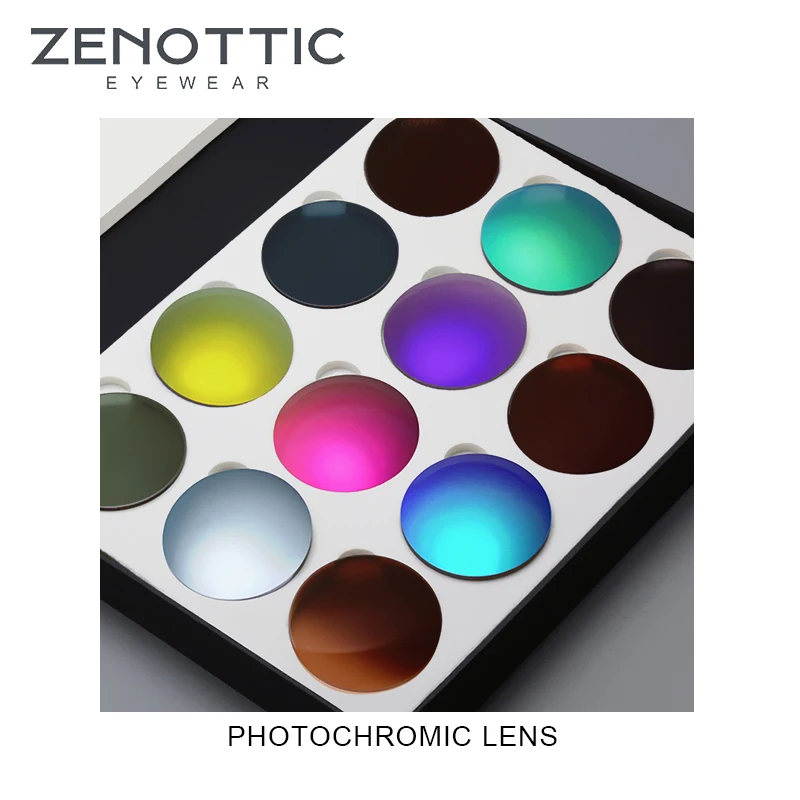 ZENOTTC Resin Aspheric 1.56 1.61 1.67 Prescription Sunglasses Lenses Optical Myopia Polarized UV400 Sun Glasses Lens