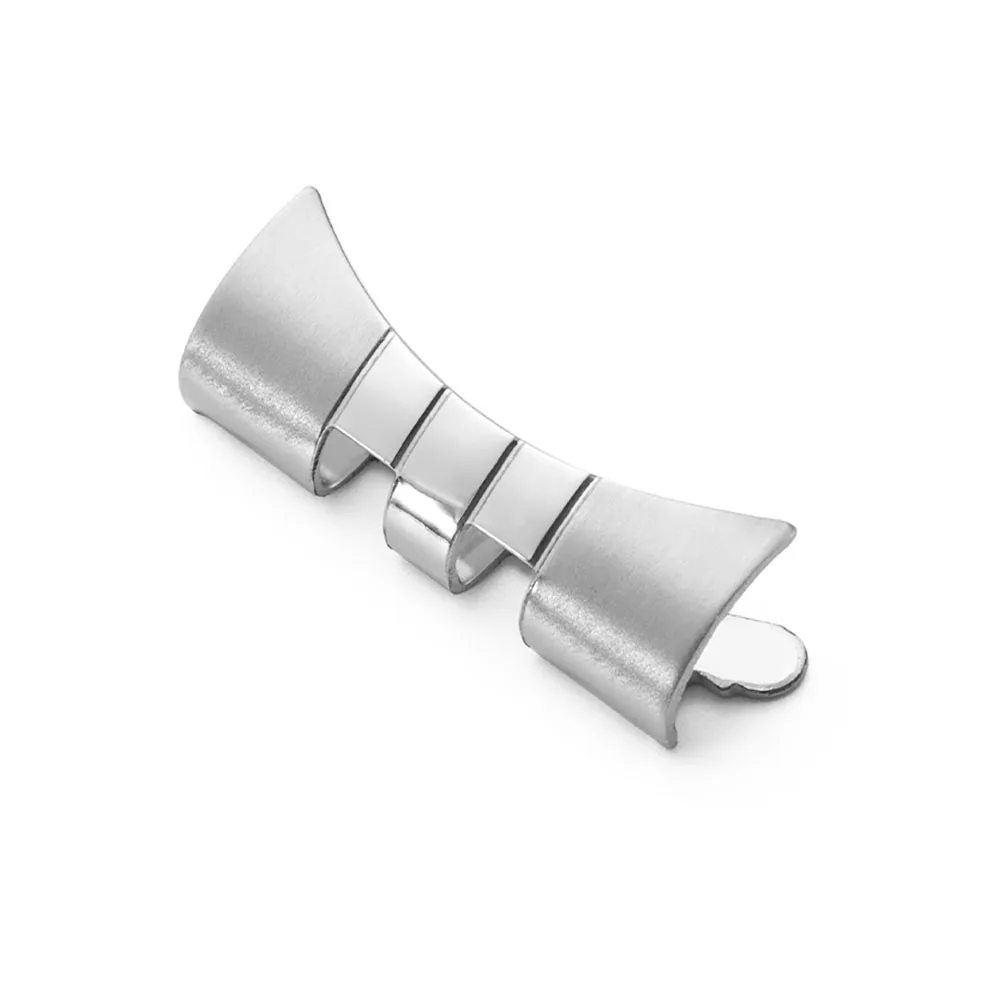 Stainless Steel Bracelet Connectors with Curved End Link Band Adapter