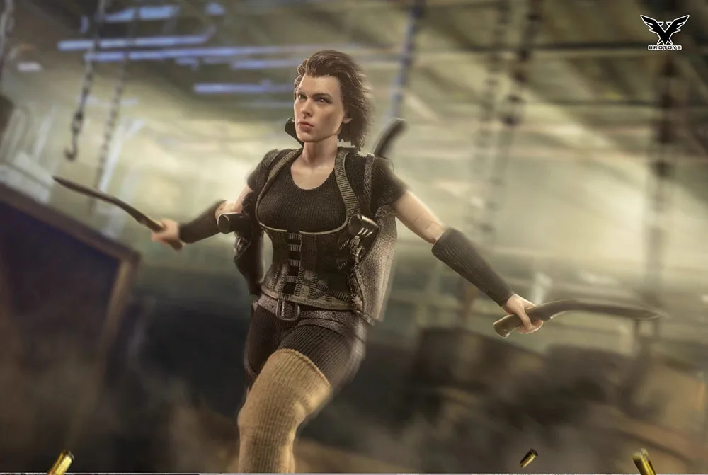 

1/12th BROTOYS LR003 игровой плеер жители зла Алиса девочка полный набор с платформой модель подарок для фанатов сборная