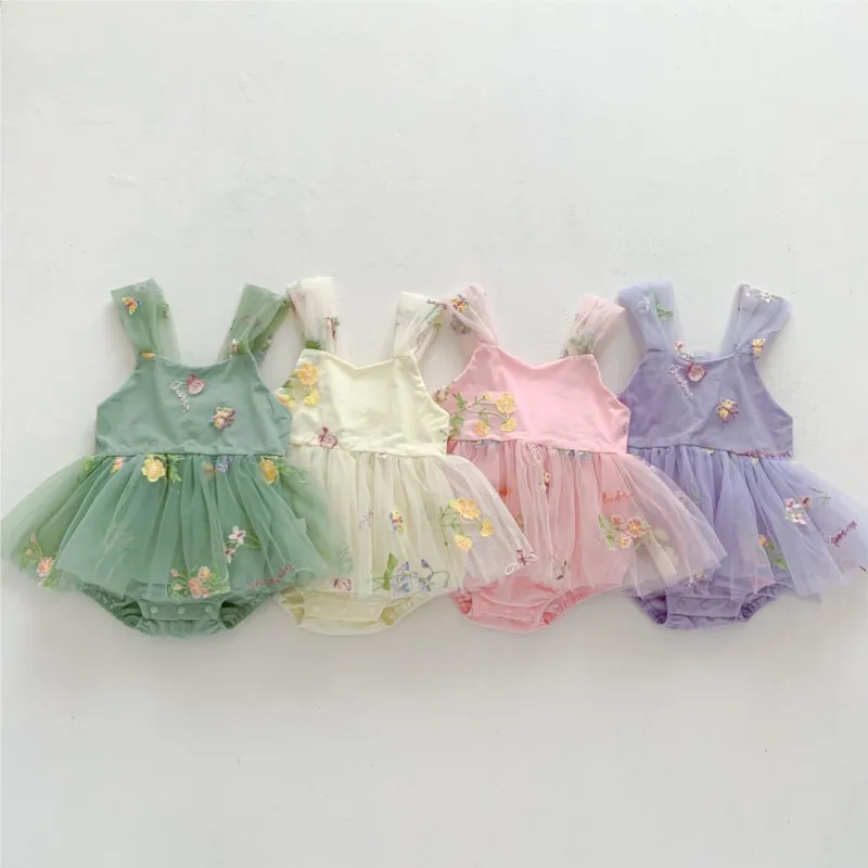 Newborn Baby Girl Princess Fairy Tulle Dress Flower Sling Romper Infant Toddler Daisy Embroidery Jumpsuit Baby Clothes 3-18M - AliExpress 1501 Newborn Baby Girl Princess Fairy Tulle Dress Flower Sling Romper Infant Toddler Daisy Embroidery Jumpsuit Baby Clothes 3-18M - AliExpress 1501