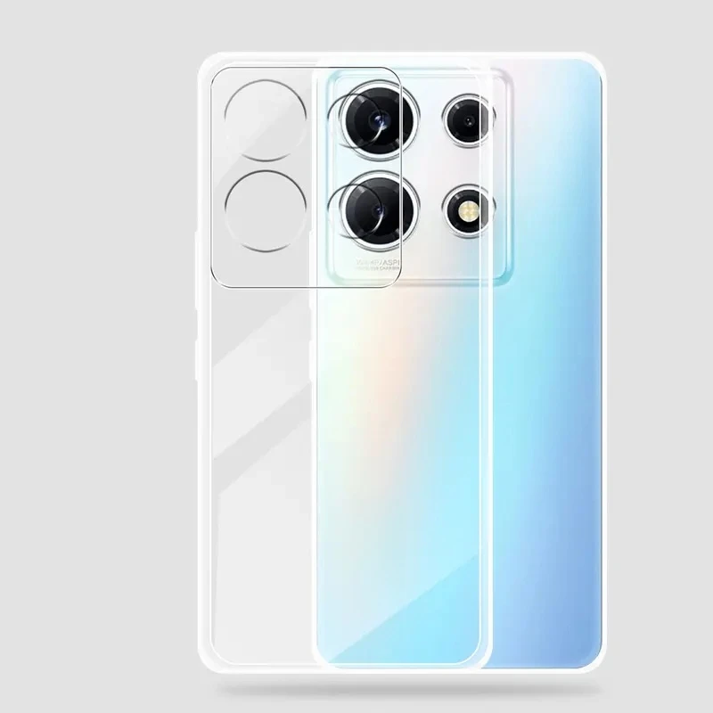 Clear Silicone Soft TPU Back Cover - Durable Mobile Phone Case