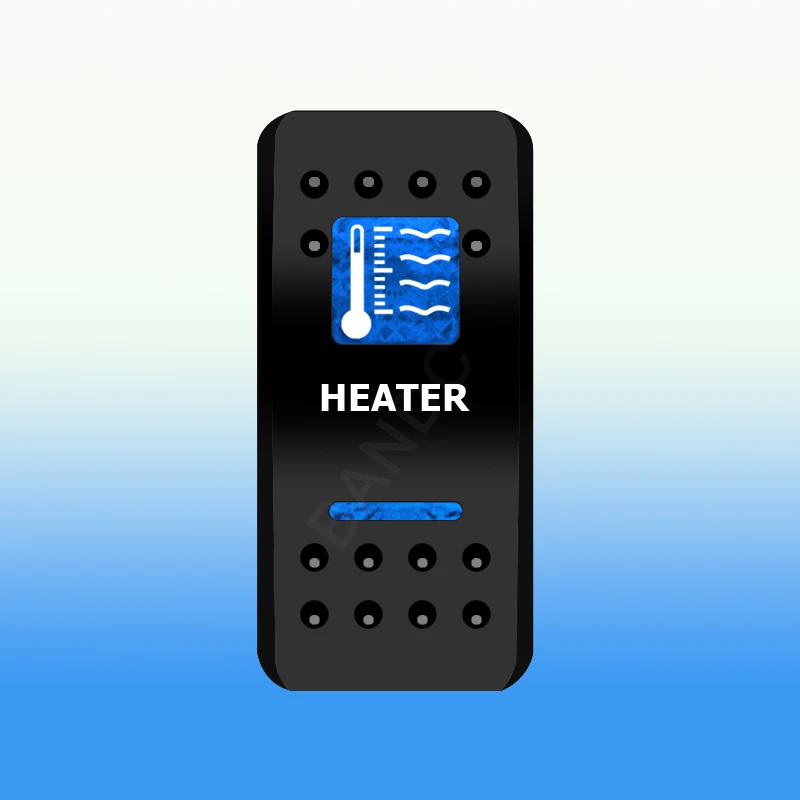 Interruptor De Control Para Calefacción Estacionaria De Camiones/Coches - 12V/24V, Tipo Botón, Fácil Instalación