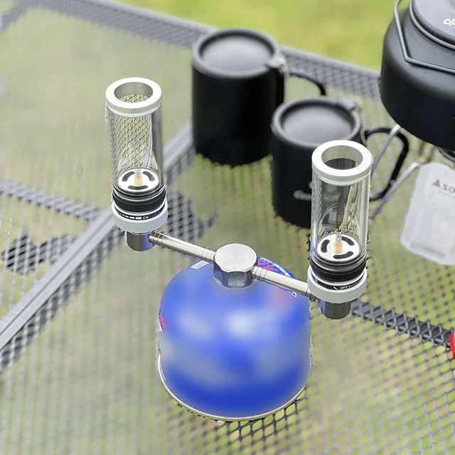 야외 활동을 로맨틱하게 연출하는 캠핑용 가스등