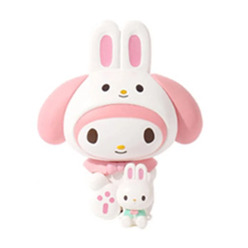 Sanrio personagens boneca hello kitty melodia kuromi cinnamoroll  BADBADTZ-MARU keroppi pequenas estrelas gêmeas figura de ação ornamentos  brinquedo