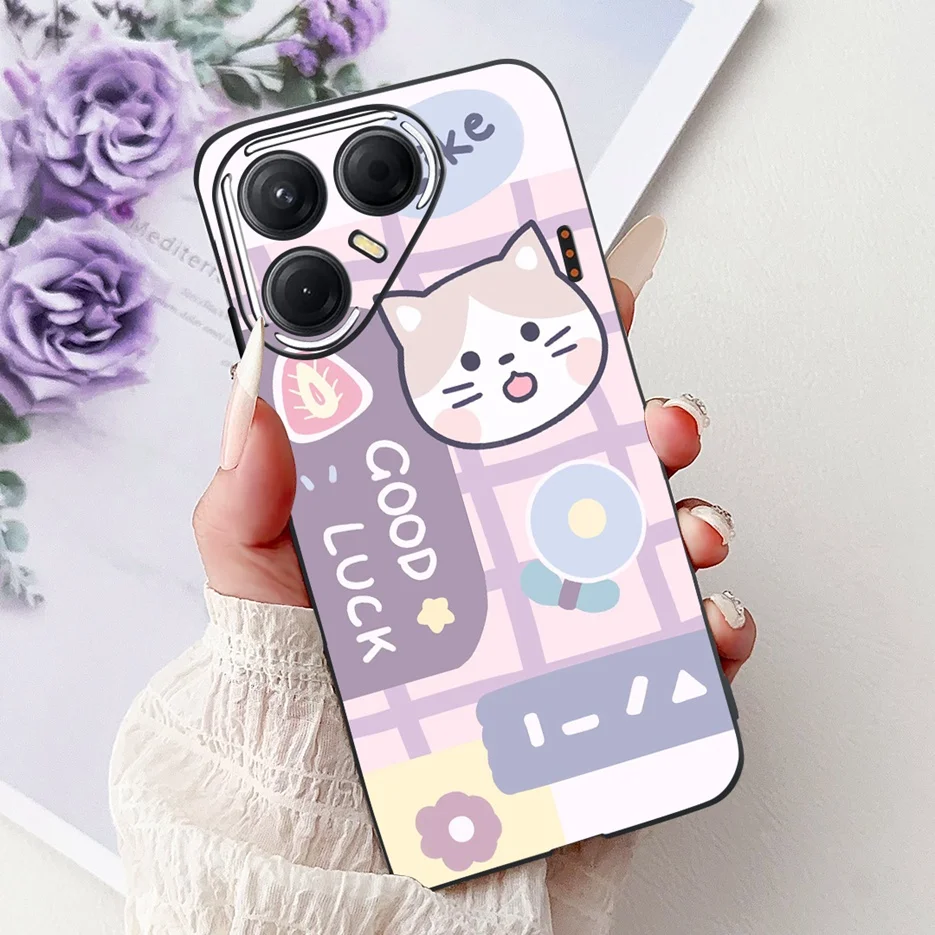 Stylish Painted Soft Silicone Phone Case Cover